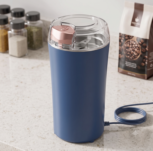 Electric Coffee & Spice Grinder with Stainless Steel Blades